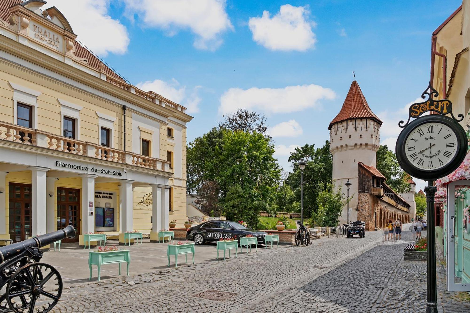 Gela'S Terrace Apartment Sibiu Ngoại thất bức ảnh